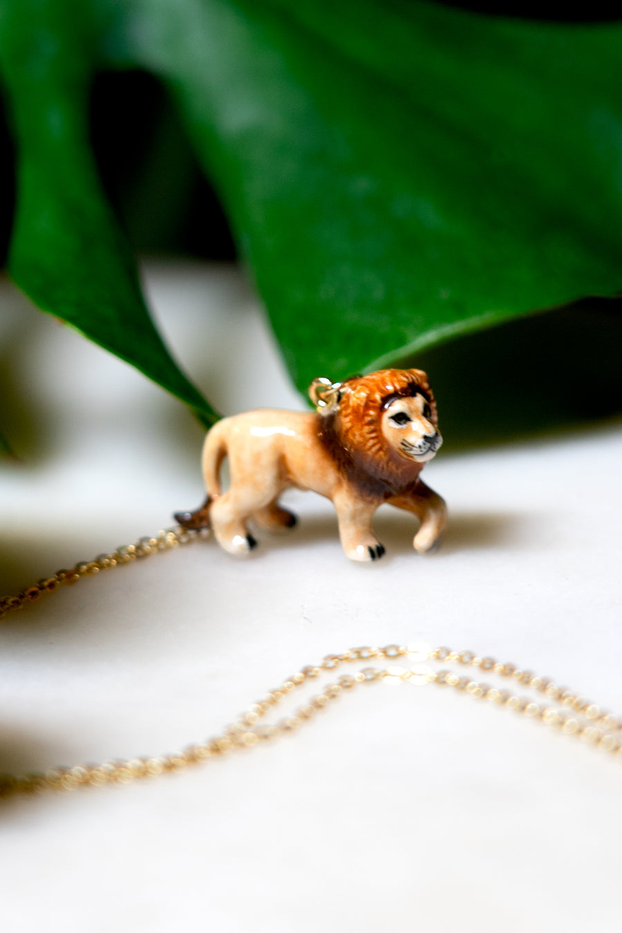 Tiny Lion's Den Necklace
