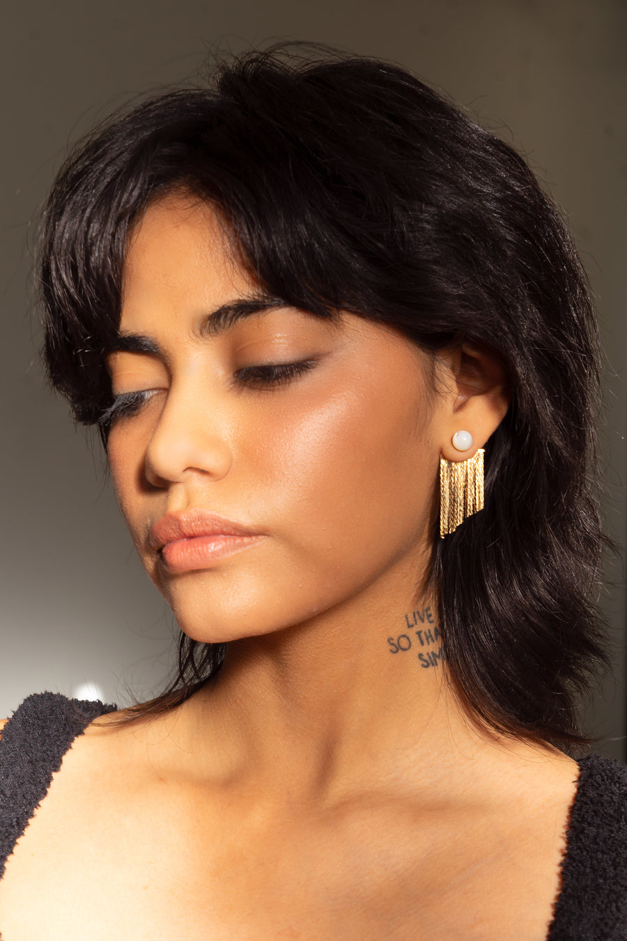 Rubell Layered Earring in Gold