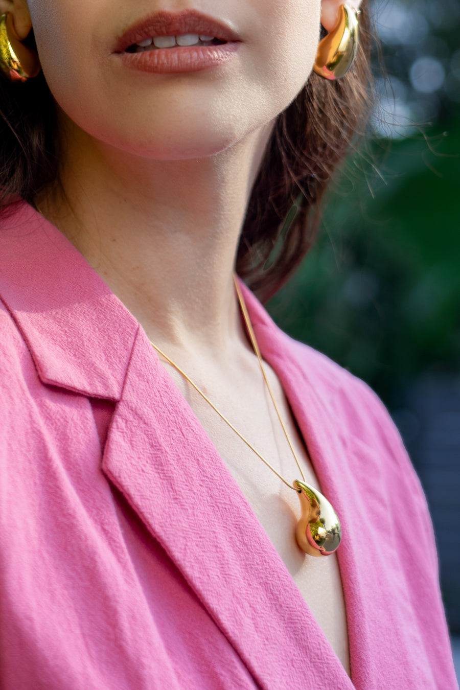 Aura Necklace in Gold