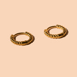 Braided Huggie Hoops