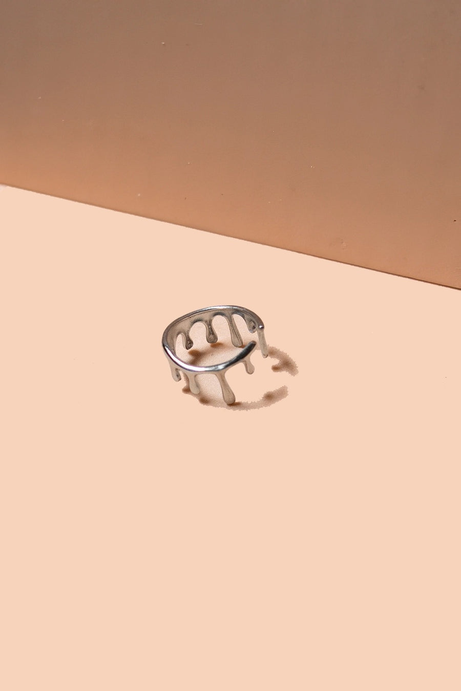 Drip Drop Ring in Silver