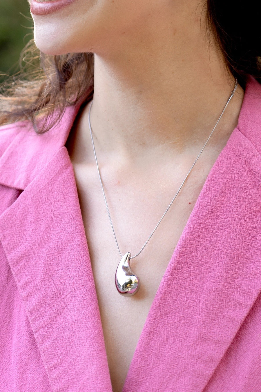 Aura Necklace in Silver