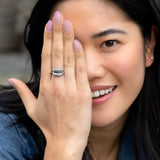 Lips Ring - Silver