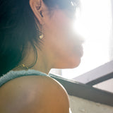 Lita Safety Pin Hoops