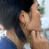 Rain Hoops in Mixed Metal