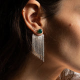 Rubell Layered Earring in Platinum