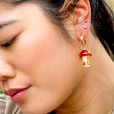Shroom Boom Earrings in Sunset