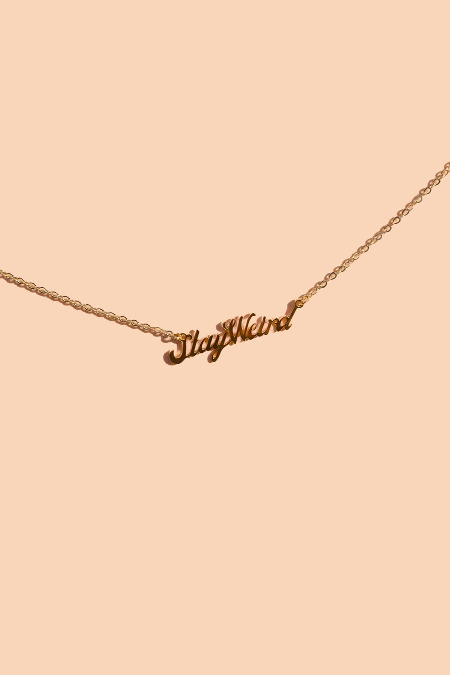 Stay Weird Necklace