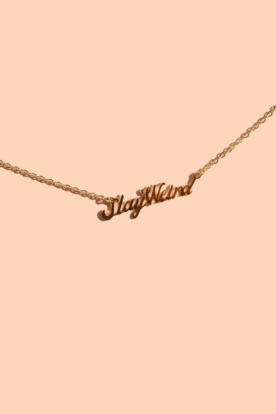 Stay Weird Necklace