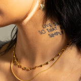 Lita Safety Pin Hoops