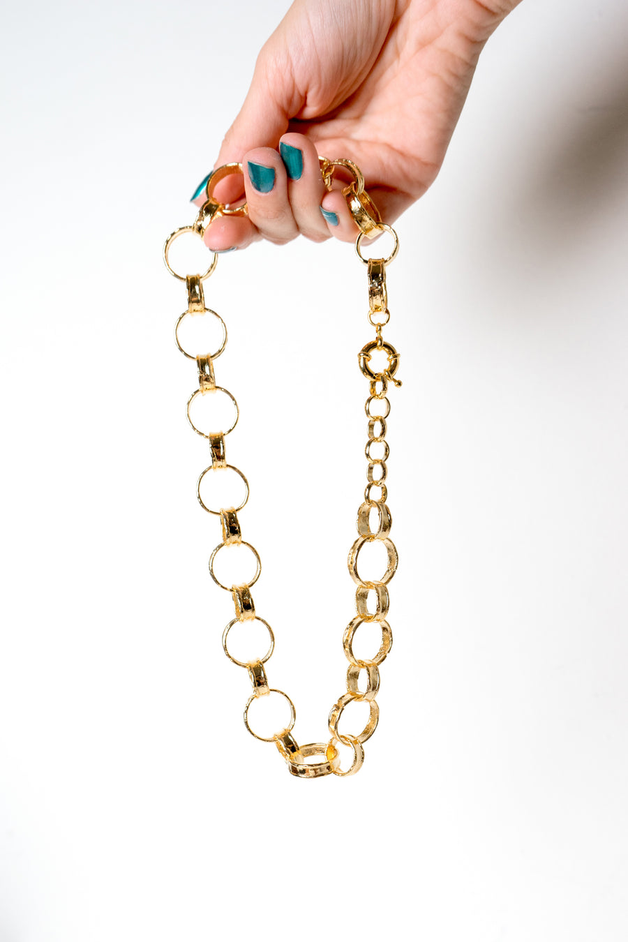 Dolly 24K Gold Plated Link Necklace