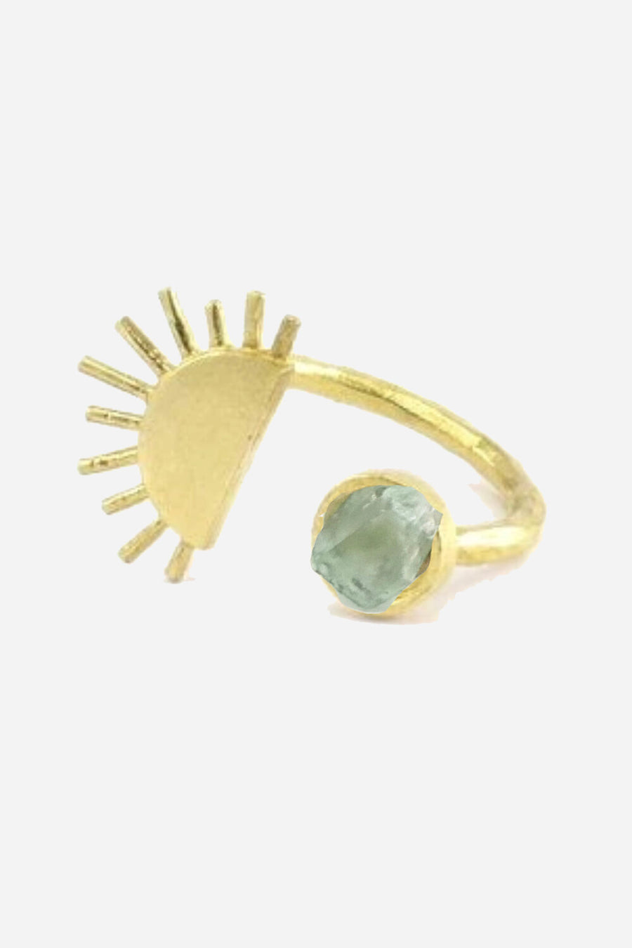 Stone and Sun Ring