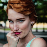 Over the Moon Layered Earrings
