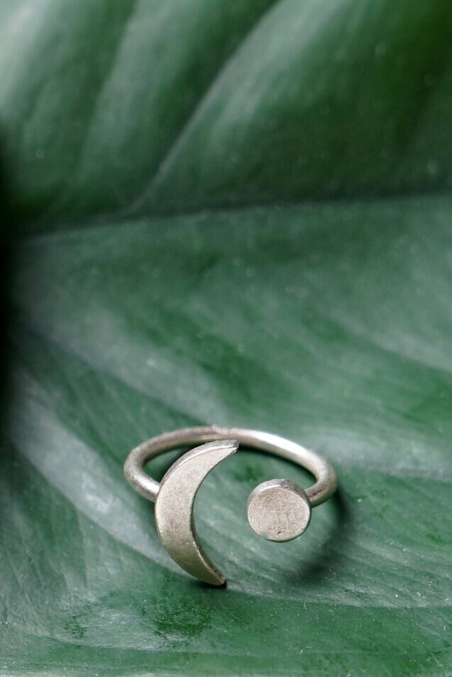 Sun and Moon Ring (Silver)