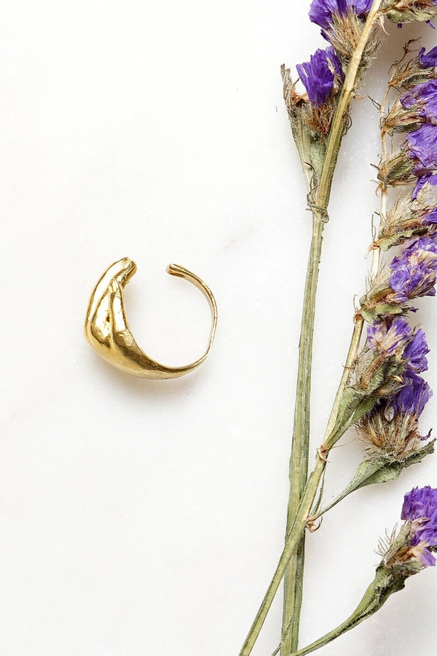 Wrapped Around Your Finger Ring (Brass)