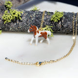 Tiny Yay or Neigh Necklace